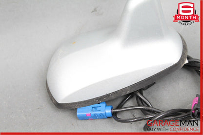 07-13 Mercedes W221 S550 S600 S400 Top Shark Fin Antenna Roof GPS Silver OEM