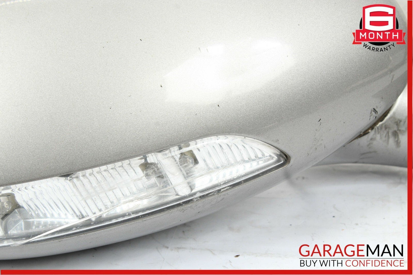 07-09 Mercedes W221 S550 Front Right Side Mirror Door Rear View Cubanite Silver
