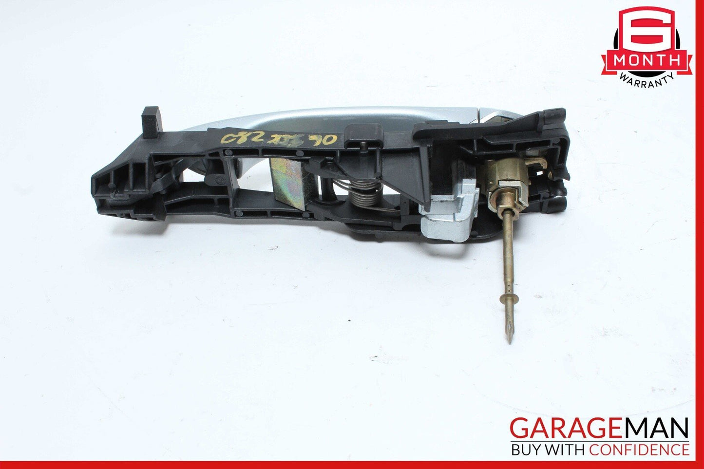 05-08 Mercedes R171 SLK280 Front Left Driver Side Exterior Door Handle Silver