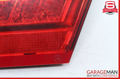 10-13 Mercedes W212 E350 E550 Sedan Rear Right Side Inner Tail Light Lamp OEM
