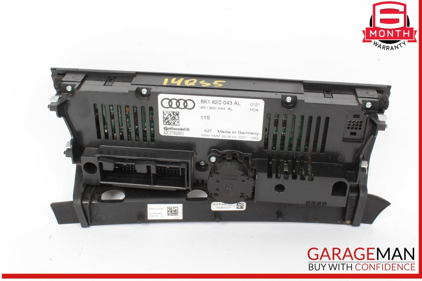 13-17 Audi SQ5 Q5 Front Dash AC A/C Air Conditioning Heater Climate Control Unit