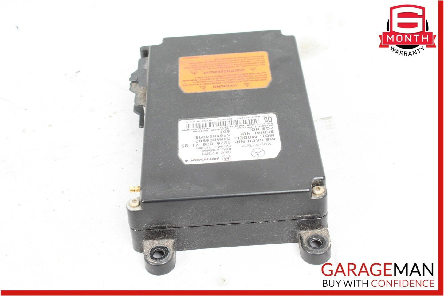 98-06 Mercedes ML320 S600 CL500 Telephone Phone Bluetooth Voice Control Module