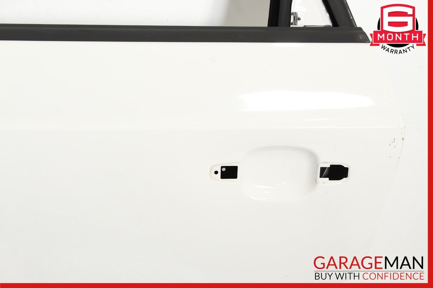 15-18 Audi Q3 Rear Left Driver Side Door Shell Cover Panel White OEM