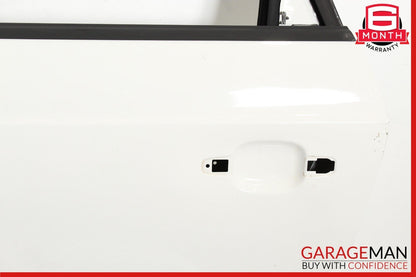 15-18 Audi Q3 Rear Left Driver Side Door Shell Cover Panel White OEM