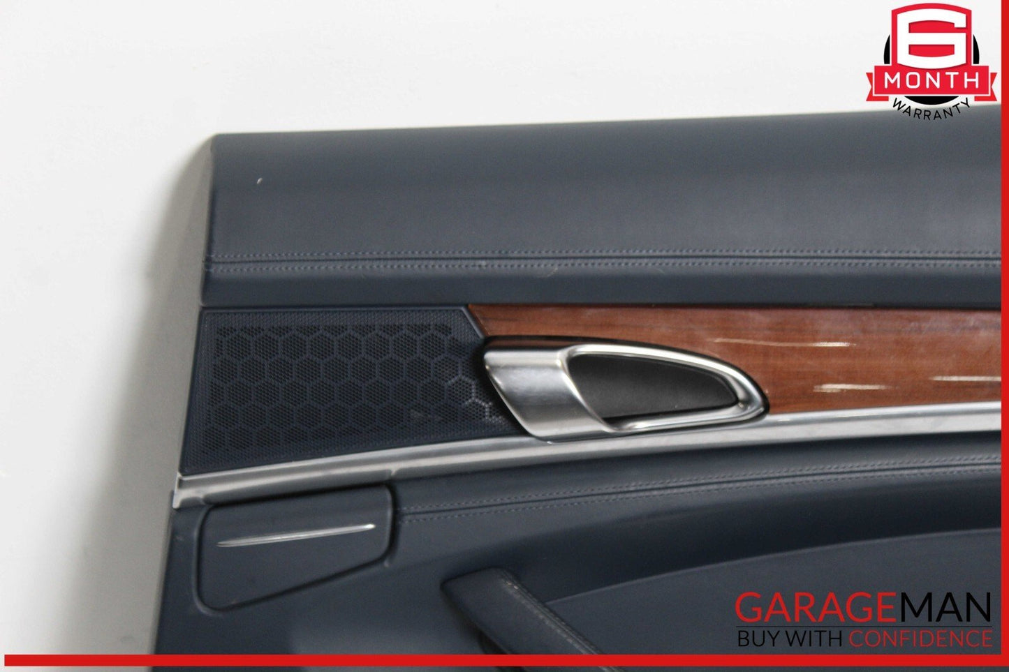 10-16 Porsche Panamera 970 Rear Right Side Interior Door Panel Leater OEM
