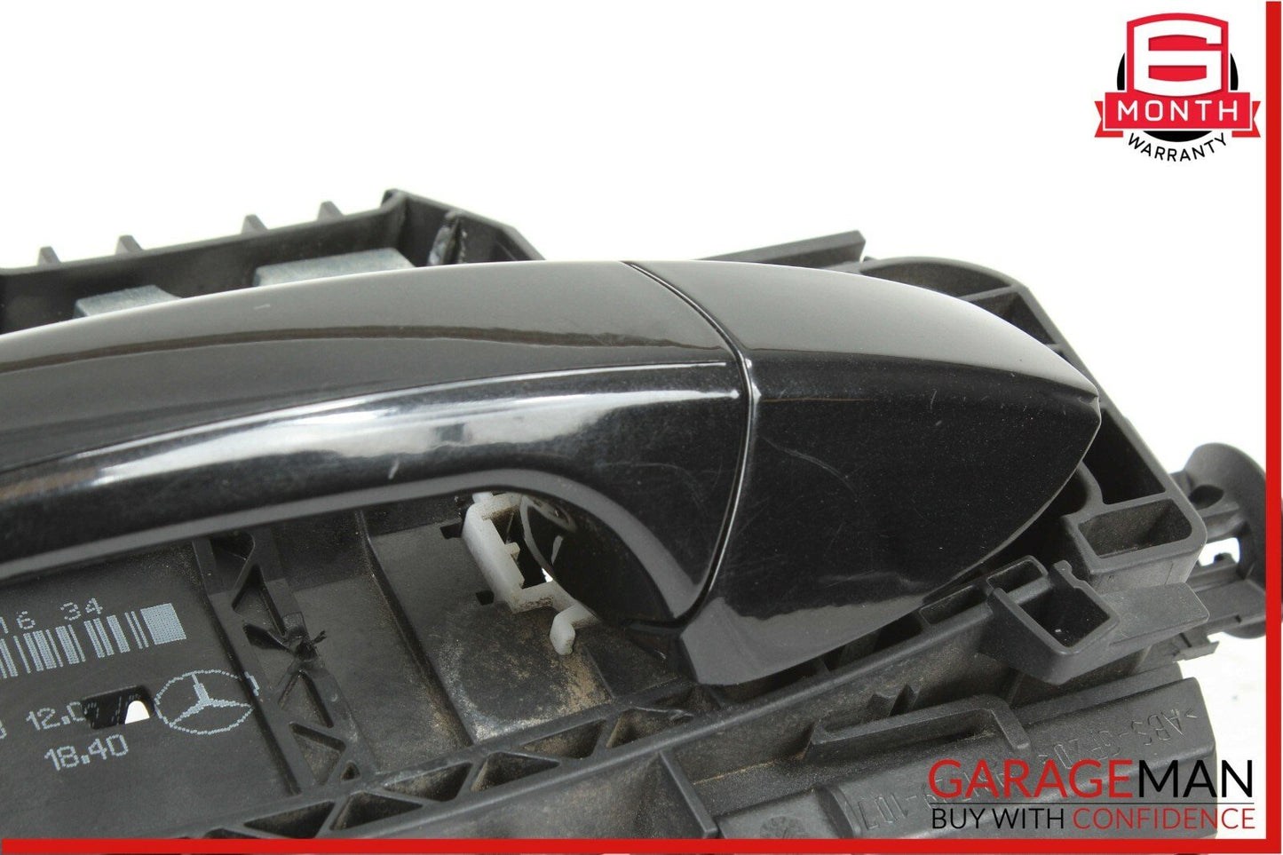 08-14 Mercedes W204 C250 Rear Right Passenger Side Exterior Door Handle Black