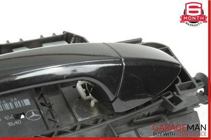 08-14 Mercedes W204 C250 Rear Right Passenger Side Exterior Door Handle Black
