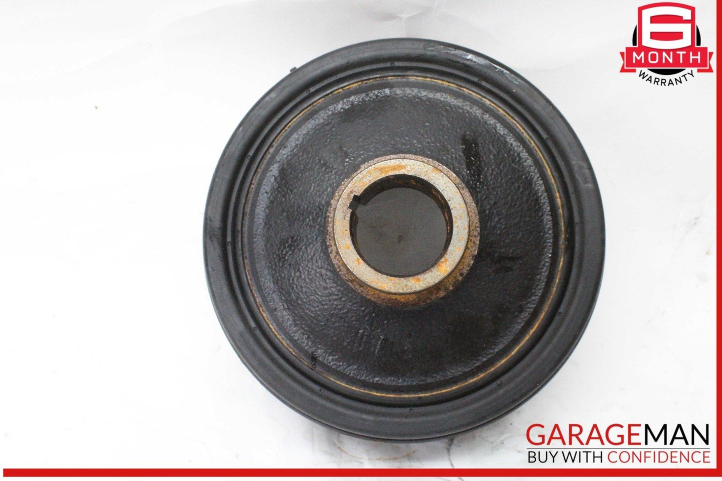 05-12 Mercedes W211 E350 Engine Motor Crankshaft Pulley Vibration Damper OEM