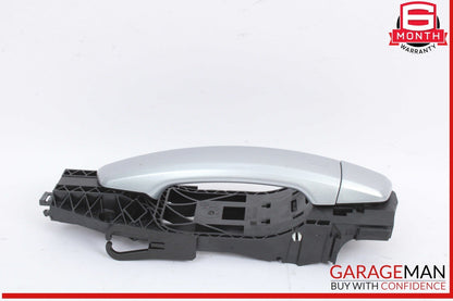 15-20 Audi A3 S3 RS3 Rear Left Driver Side Exterior Door Handle Silver OEM