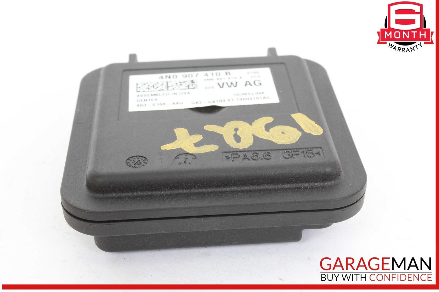 17-24 Audi Q7 HomeLink Garage Door Opener Control Module Unit 4N0907410B OEM