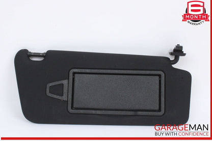 10-16 Mercedes W212 E400 Front Right Passenger Side Sunvisor Sun Visor Black OEM