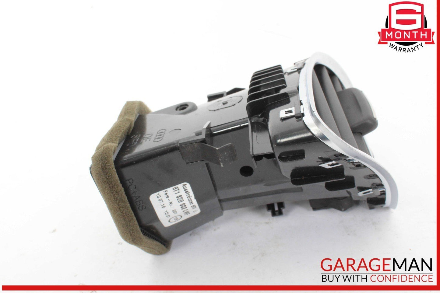 13-16 Audi S4 A4 Front Right Passenger Side Dash Dashboard AC A/C Air Vent OEM