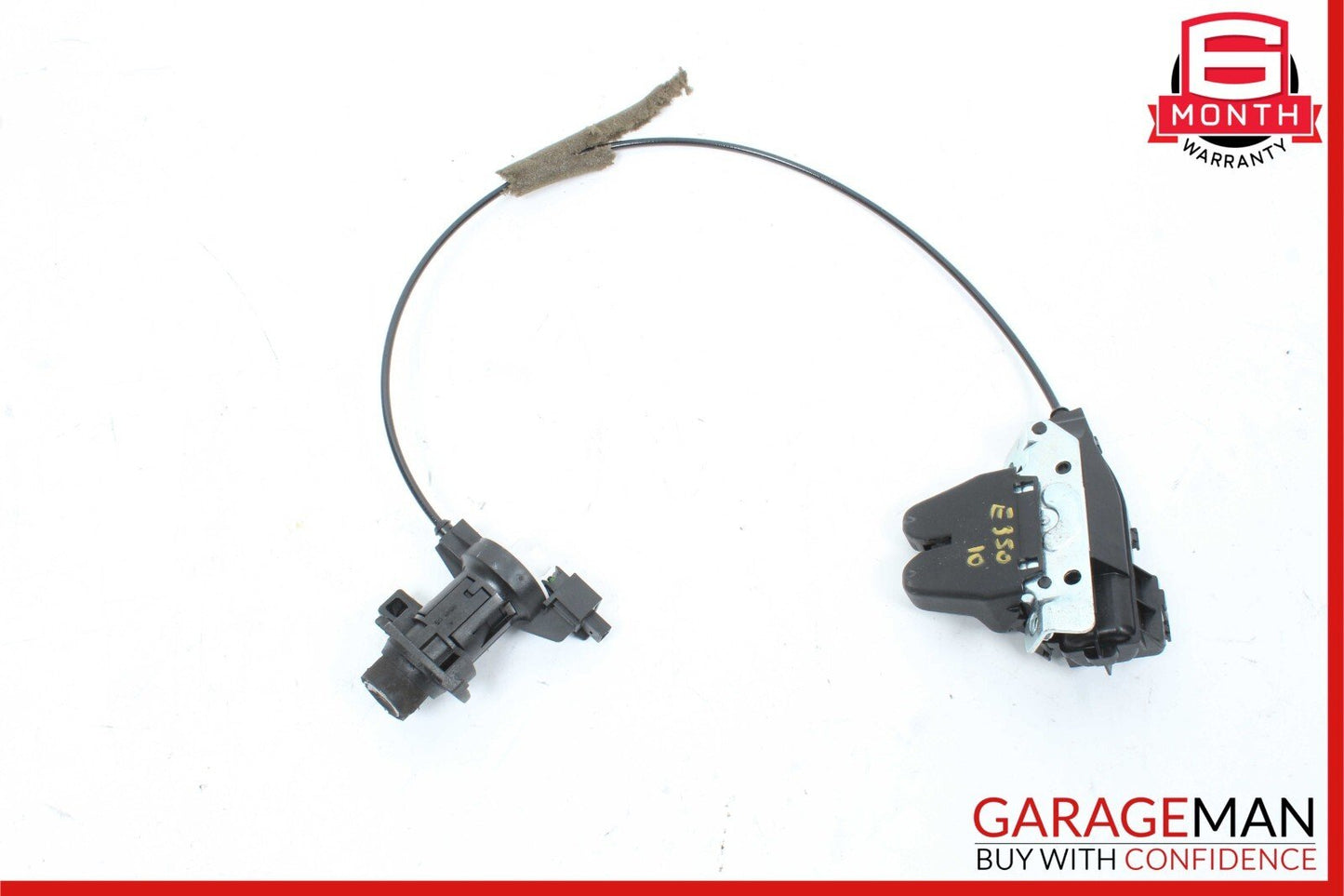 08-17 Mercedes E350 C350 Trunk Lid Latch Lock Actuator w/ Cylinder Lock Latch
