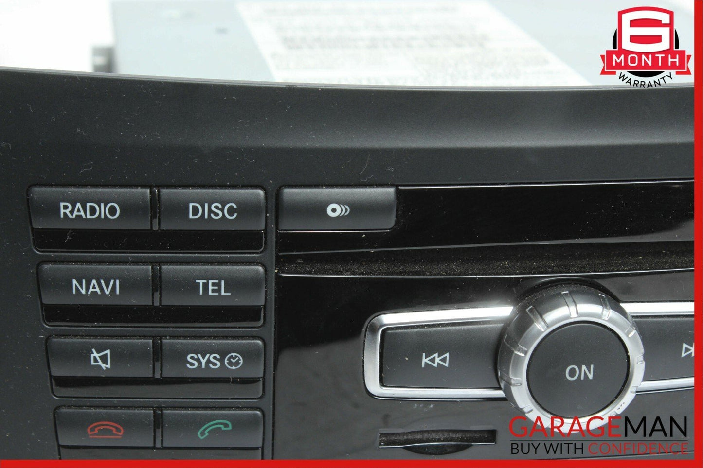 12-14 Mercedes W204 C300 Navi Navigation Receiver Comand Head Unit DVD CD Audio
