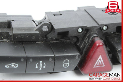 03-06 Mercedes S430 S500 Center Dash ESP Hazard Light Door Lock Switch Control