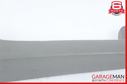 86-91 Mercedes W126 420SEL Rear Left Driver Side Door Arm Rest Panel Gray OEM