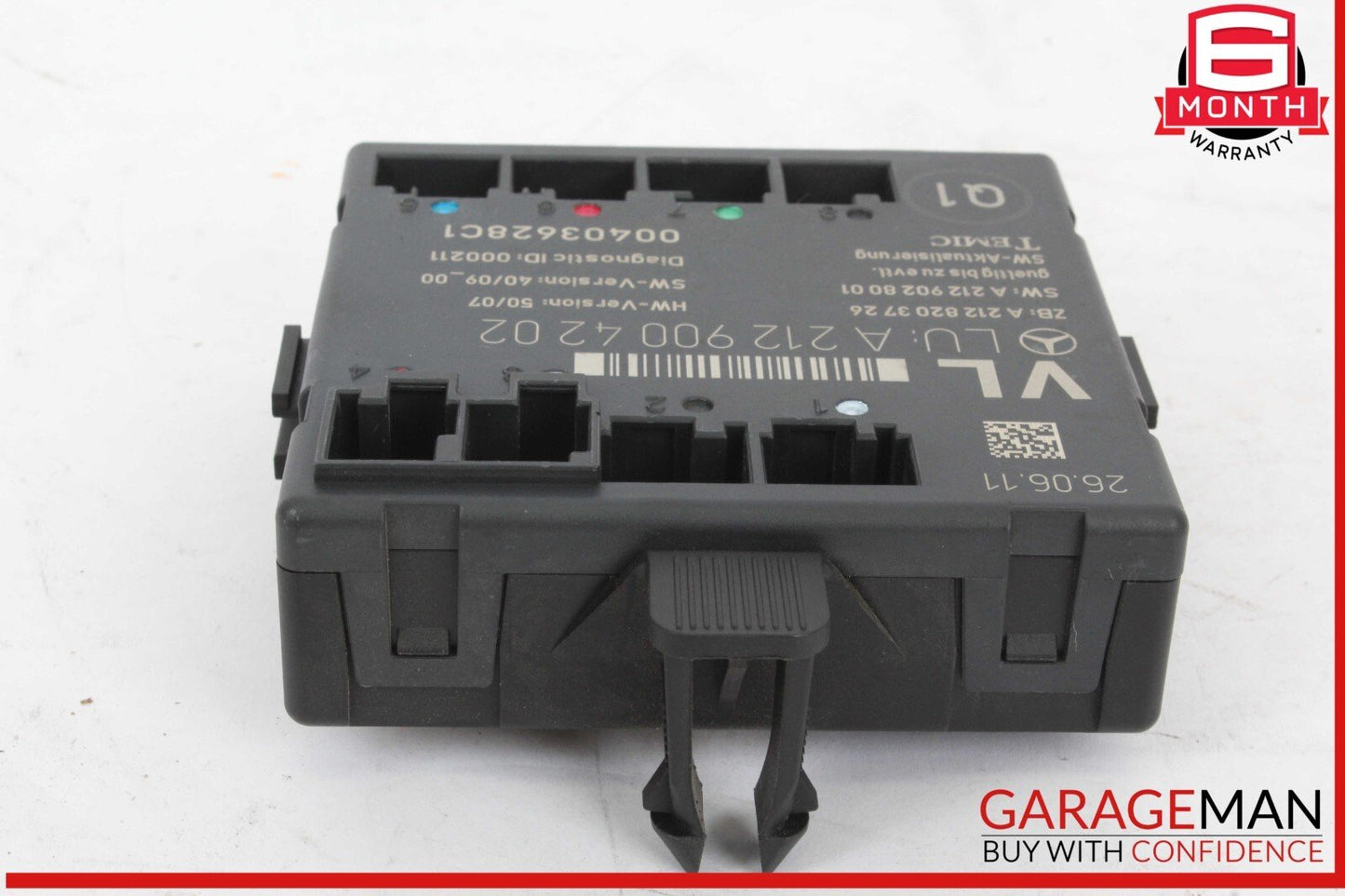 08-18 Mercedes W212 E350 Bluetec Front Left Side Door Control Module Unit OEM