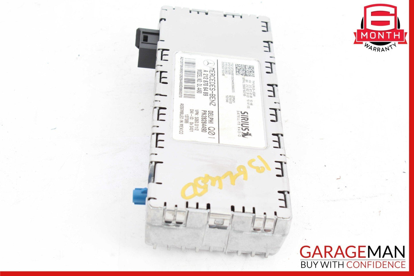 10-17 Mercedes X166 GL450 C250 C300 Sirius Satellite Radio Receiver Module Unit