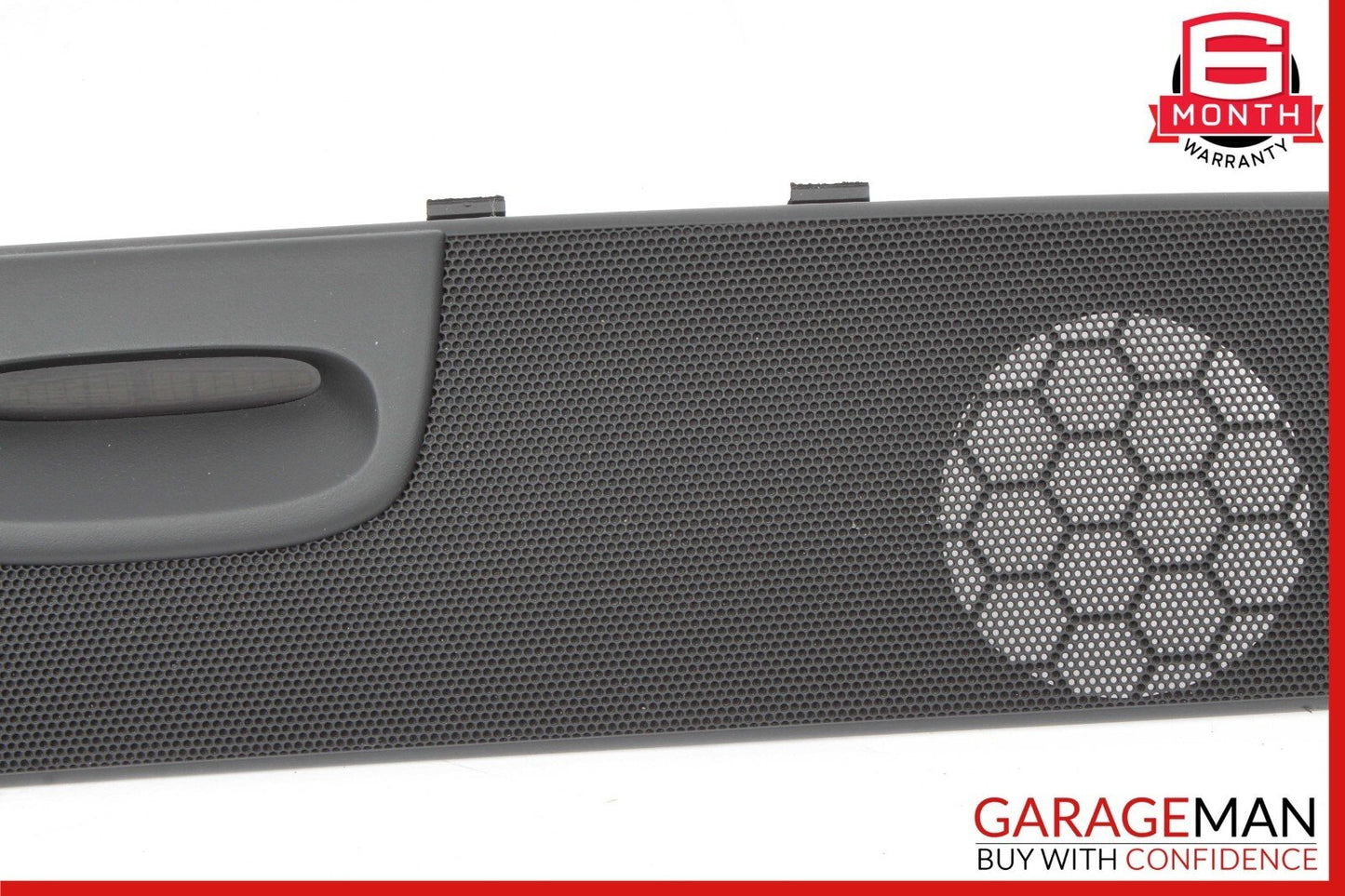 03-12 Mercedes R230 SL550 SL500 Rear Deck Speaker Cover Trim Panel Black OEM