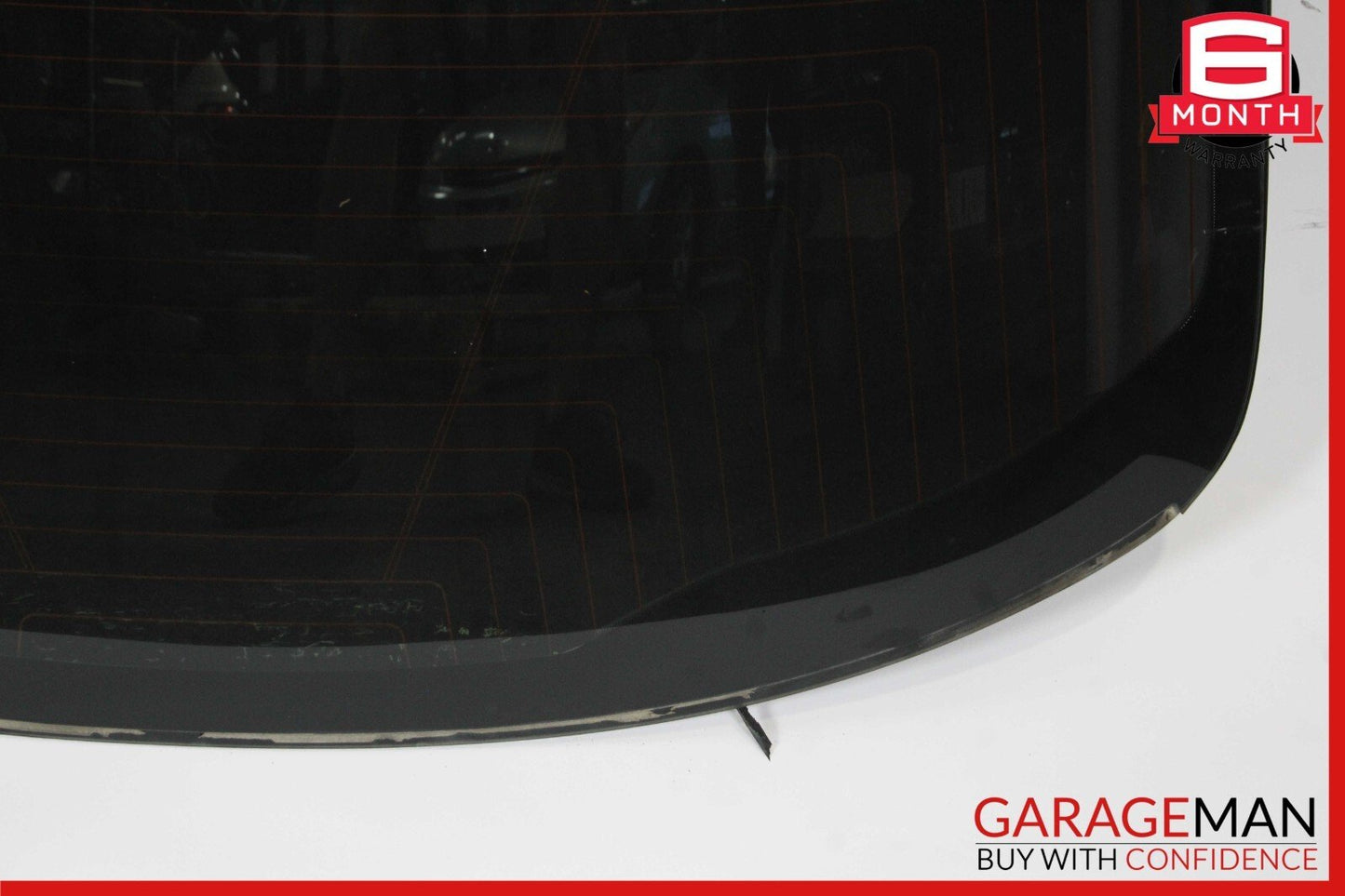 14-17 Maserati Ghibli Rear Back Windshield Wind Shield Window Glass Black OEM