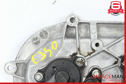 06-13 Mercedes W211 E350 S550 Front Right Engine Timing Chain Cover Plate OEM