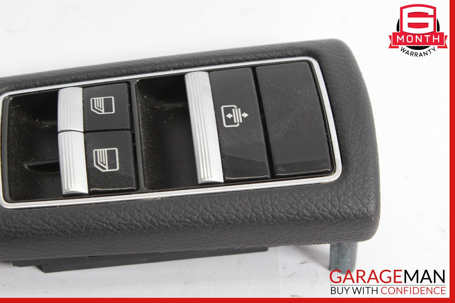 10-13 Mercedes W221 S550 S450 Rear Left Side Window Control Switch Black OEM