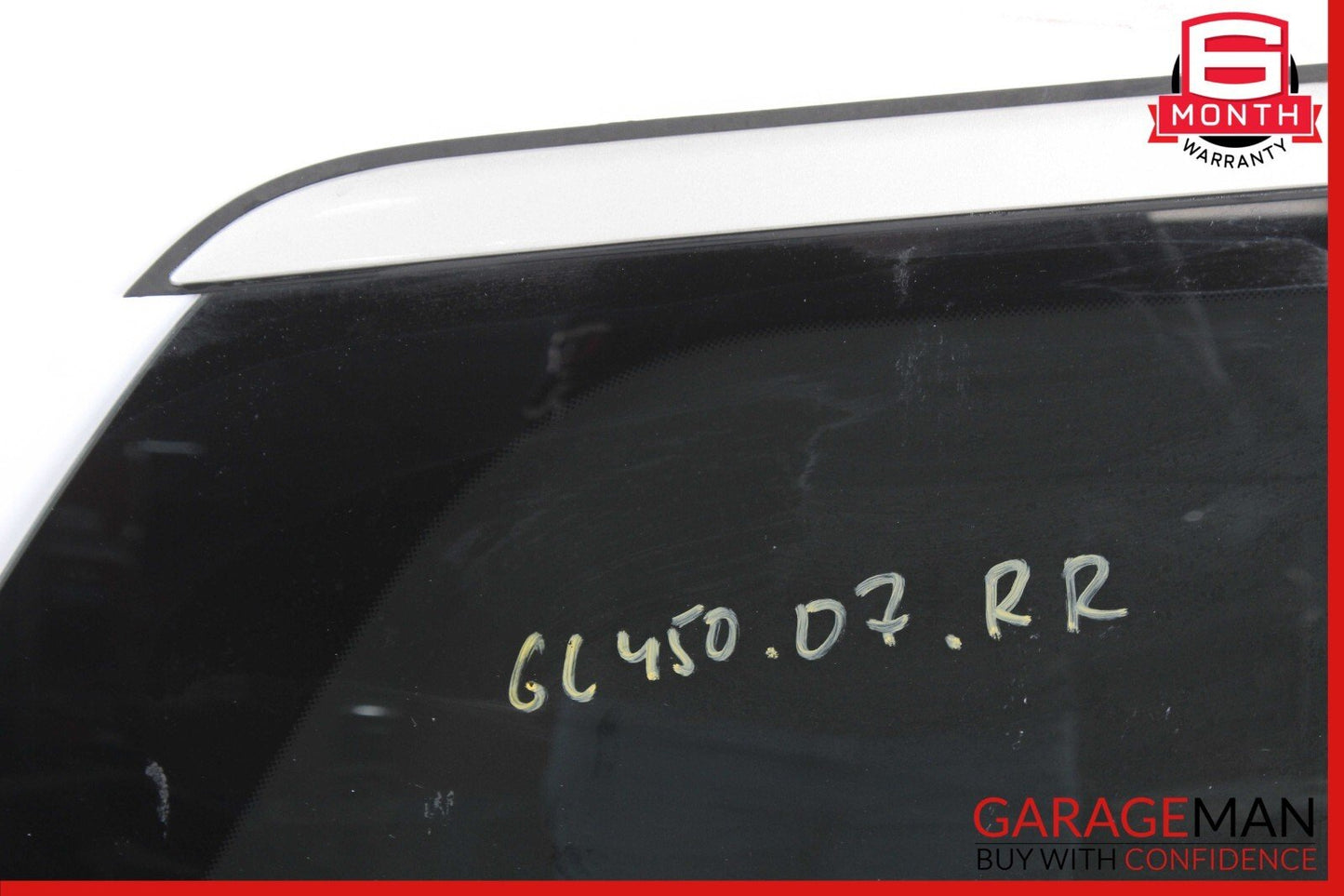 07-12 Mercedes X164 GL450 Quarter Window Glass Rear Right Passenger Side OEM