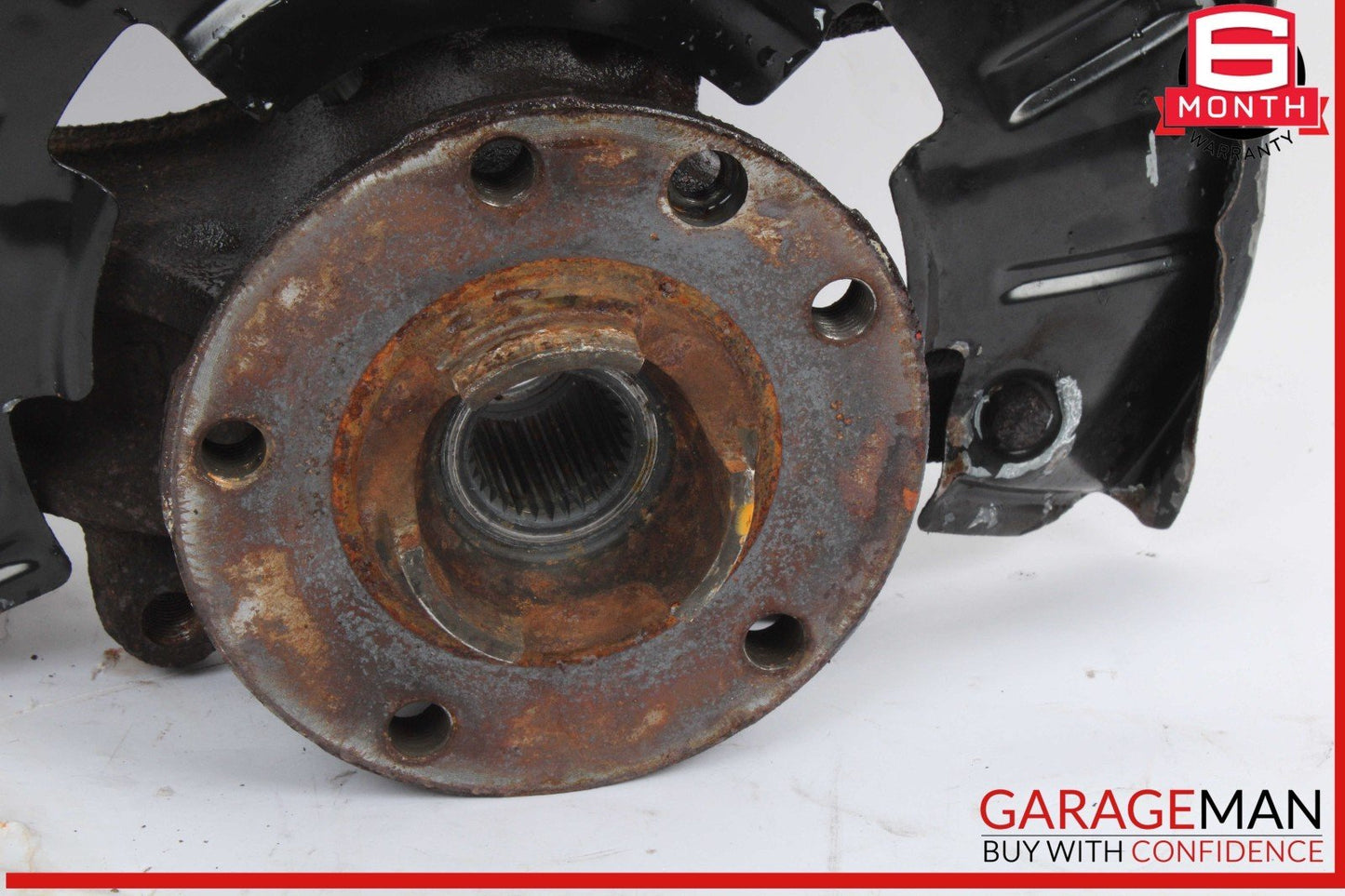 07-10 Audi Q7 Porsche Cayenne 957 Front Left Side Spindle Knuckle Wheel Hub OEM