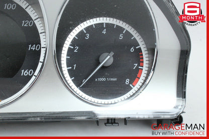 08-11 Mercedes W204 C300 Speedometer Odometer Instrument Cluster Gauge Assembly