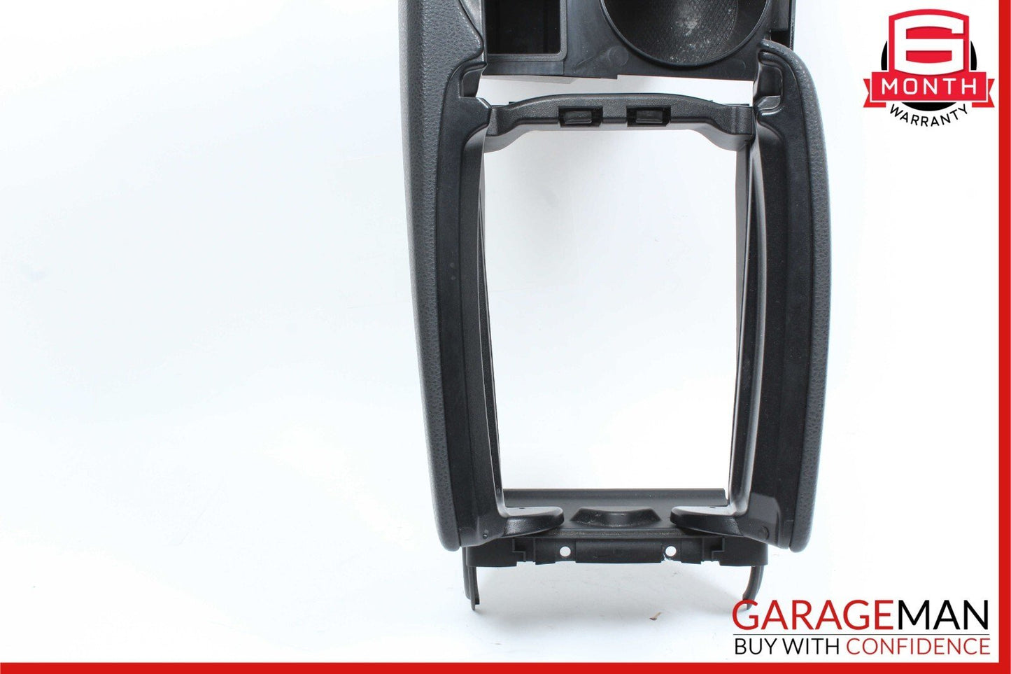 08-11 Mercedes W204 C63 AMG Center Console Arm Rest Armrest Cup Holder Black OEM