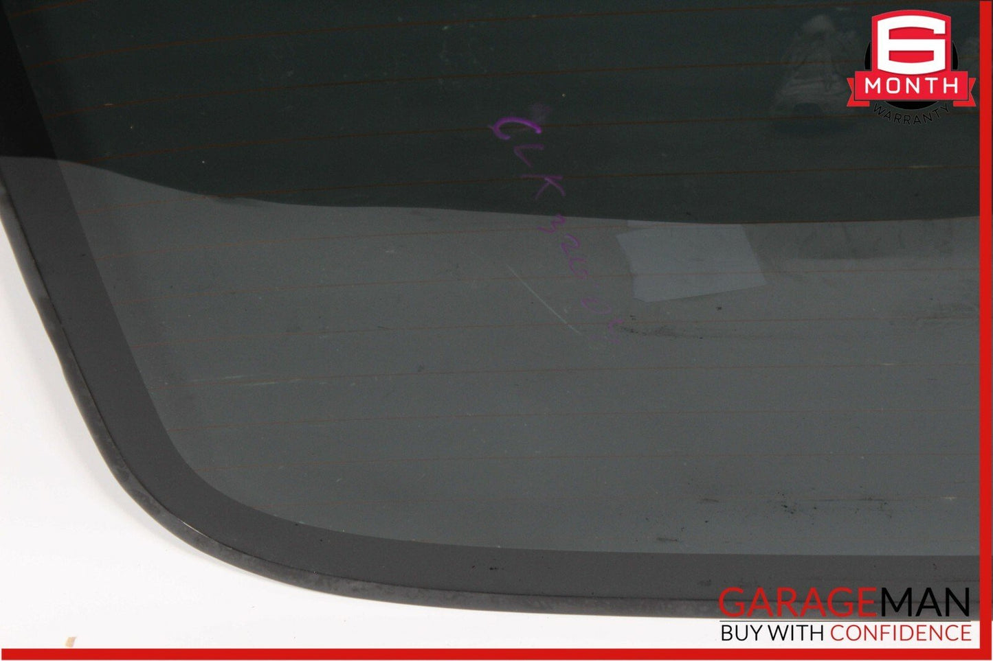 03-09 Mercedes W209 CLK500 Soft Top Convertible Rear Windshield Window Glass OEM