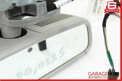 07-09 Mercedes W221 S600 S550 Interior Top Upper Rear View Mirror Gray