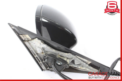 07-09 Mercedes W221 S550 S600 Front Left Side Mirror Door Rear View Black OEM