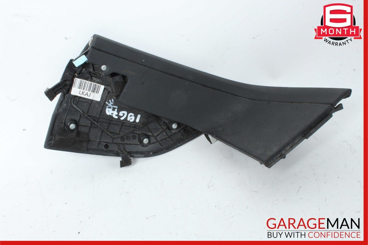 19-21 Genesis G70 Center Console Right Side Trim Panel Cover Black Leather OEM