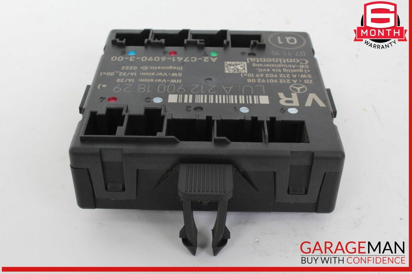 08-18 Mercedes W212 E350 E550 Front Right Side Door Control Module Unit OEM