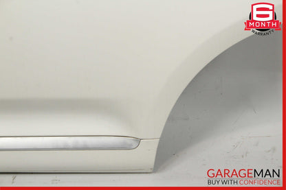 03-06 Porsche Cayenne 955 Rear Left Driver Side Exterior Door Shell Panel White
