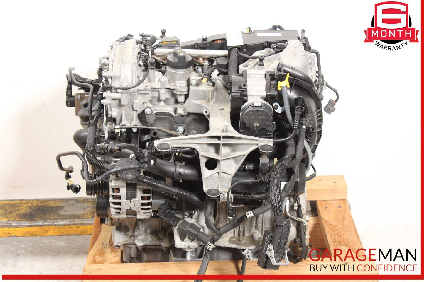 15-20 Mercedes W205 C300 4Matic Engine Motor Block Assembly OEM 79k
