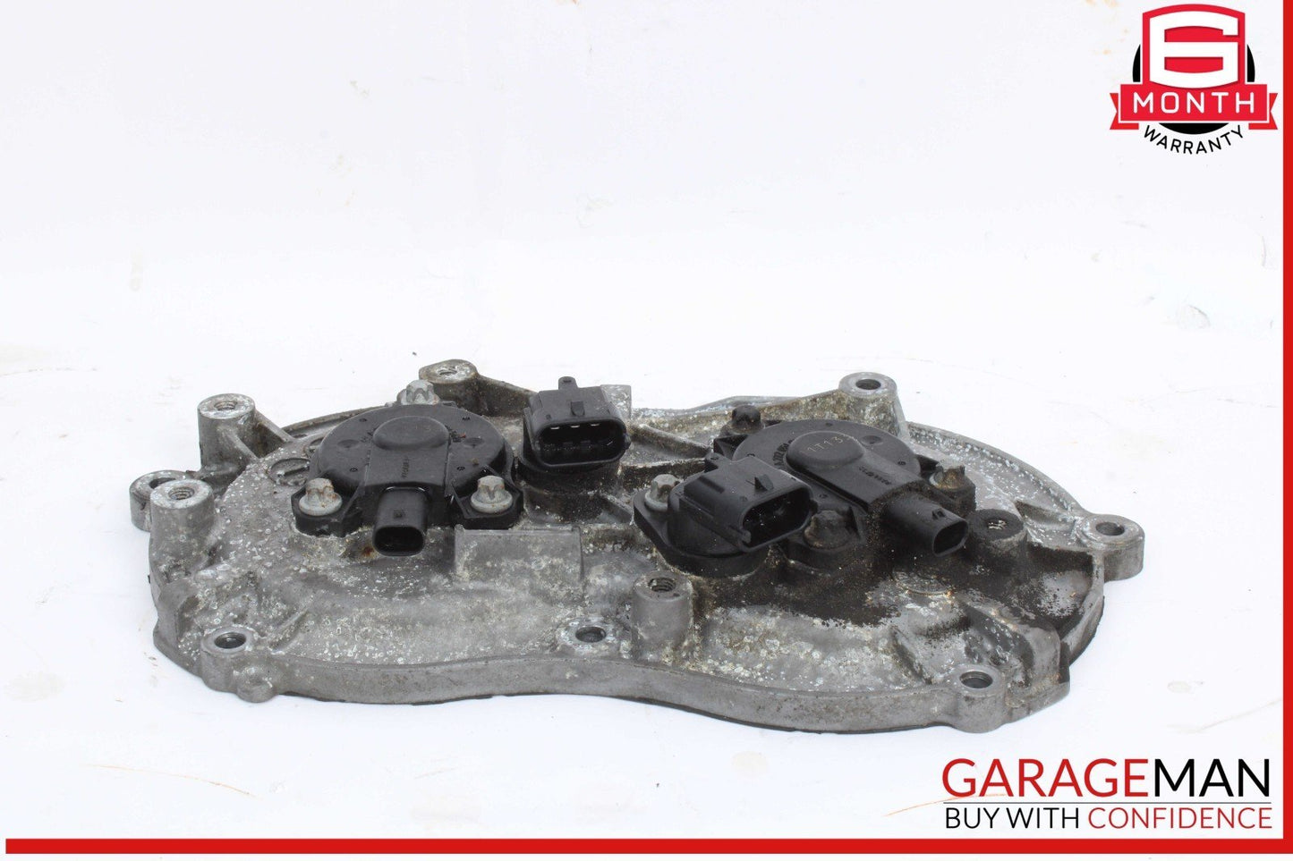 05-13 Mercedes W221 S400 Hybrid Front Left Side Engine Timing Chain Cover Plate