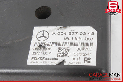 08-11 Mercedes W204 C63 AMG iPod iPhone Interface Multimedia Audio Control OEM
