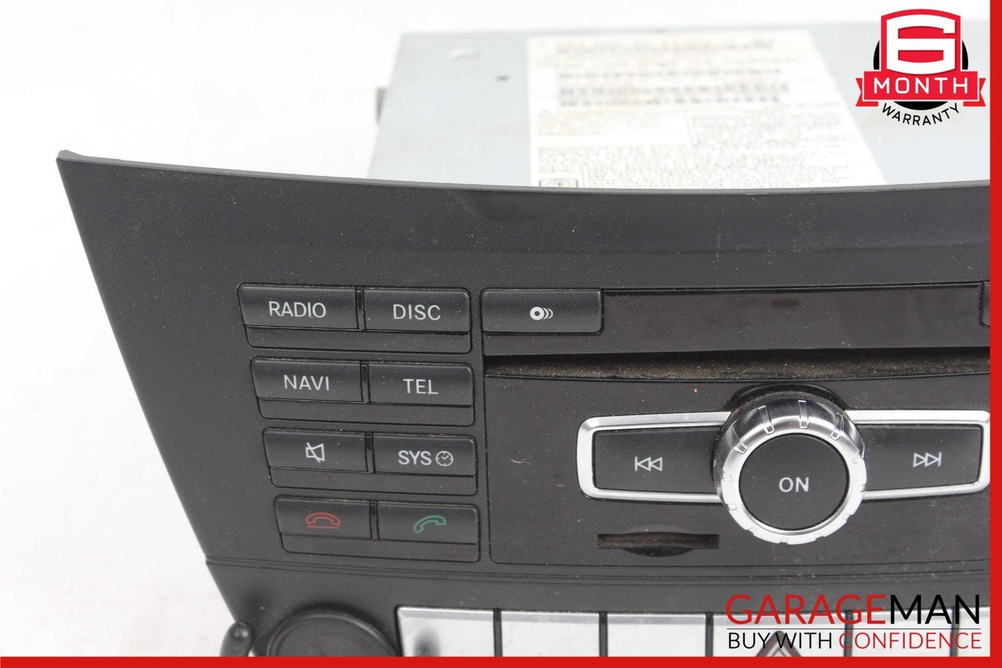 12-14 Mercedes W204 C250 C300 Navi Navigation Comand Head Unit DVD CD Audio OEM