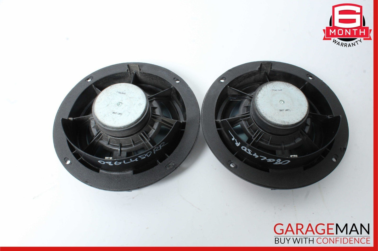 06-13 Mercedes R350 GL450 ML350 Rear Right & Left Audio Sound Speakers Set of 2