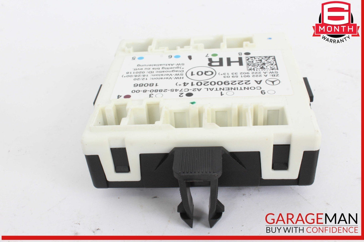 15-20 Mercedes X253 GLC350e C400 Rear Right Side Door Control Module Unit OEM