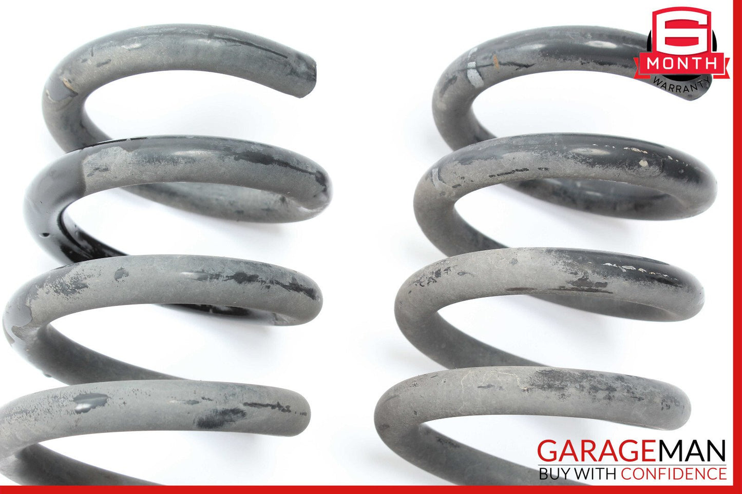 01-07 Mercedes W203 C230 Rear Left & Right Shock Absorber Coil Spring Set of 2