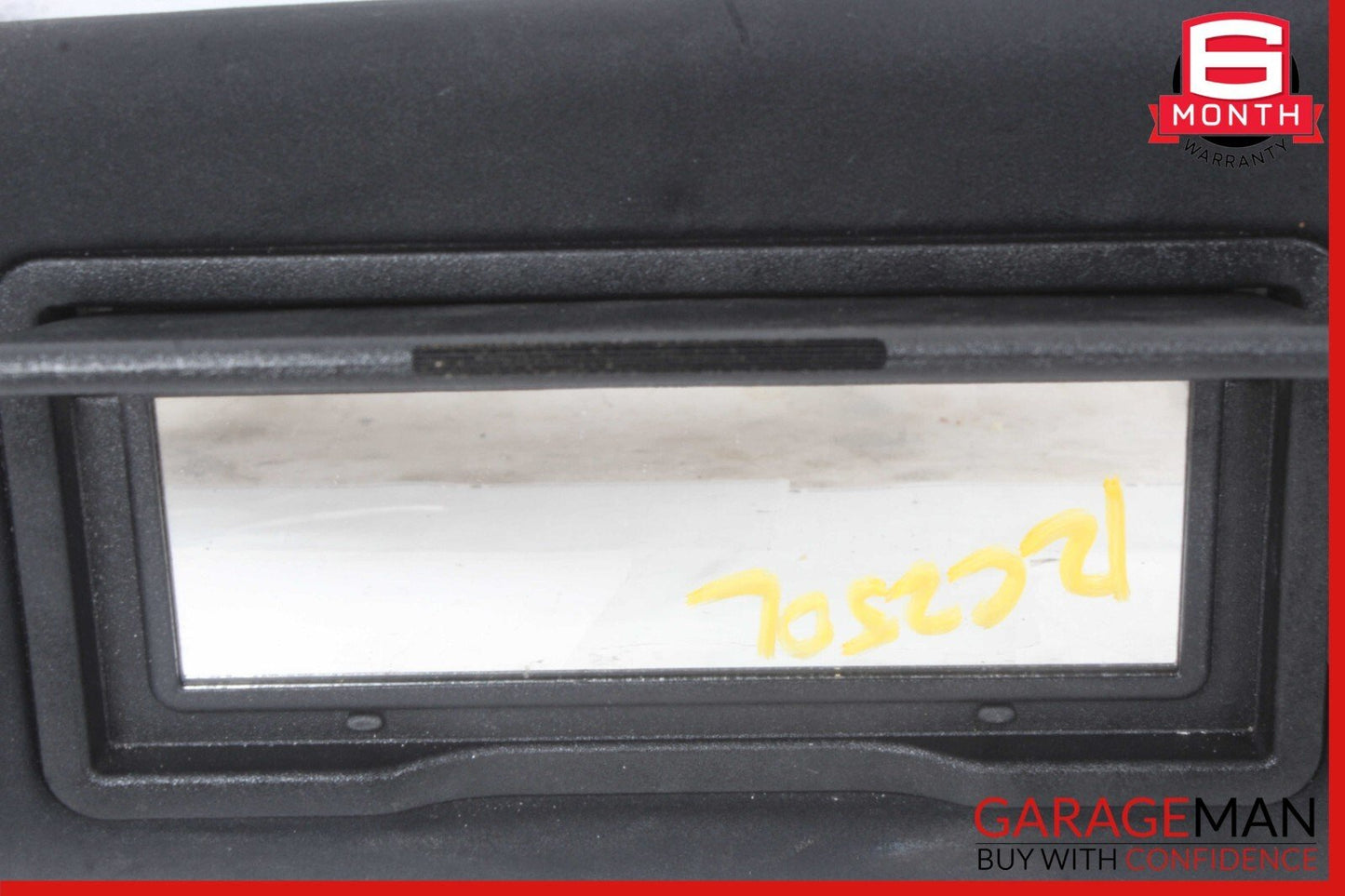 08-14 Mercedes W204 C250 C350 Front Left Side Sun Visor Sunvisor Shade Black OEM