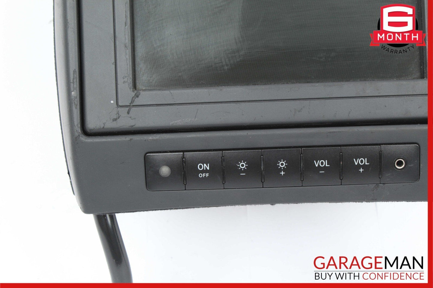 06-12 Mercedes X164 GL450 Rear Seat Headrest Screen Monitor Display Assy Black