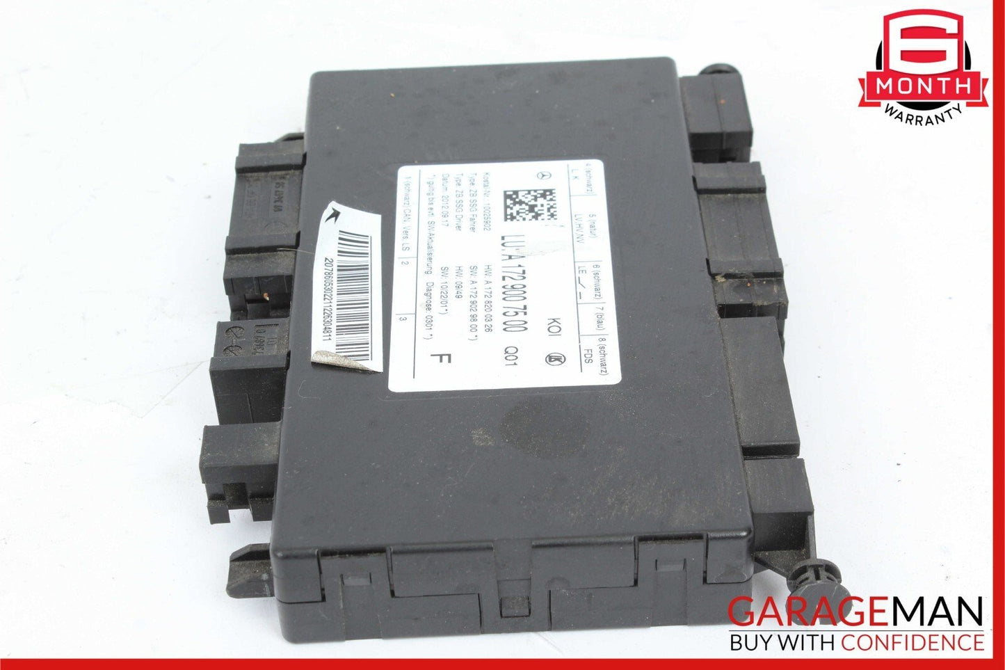 08-18 Mercedes E350 C350 SLK250 Front Left Side Seat Control Module Unit