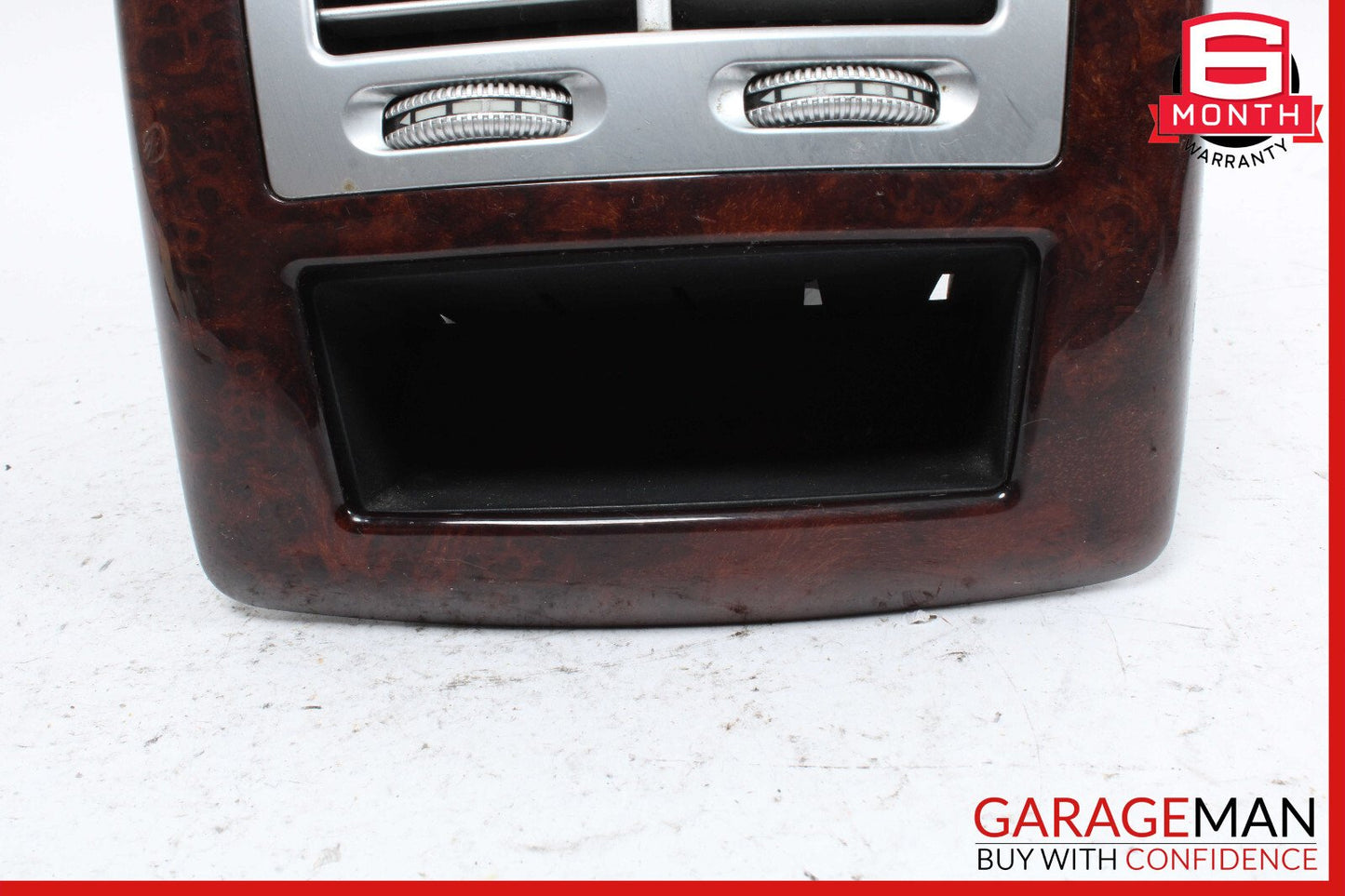 07-13 Mercedes W221 S550 S600 Rear Center Console AC A/C Air Vent Trim OEM