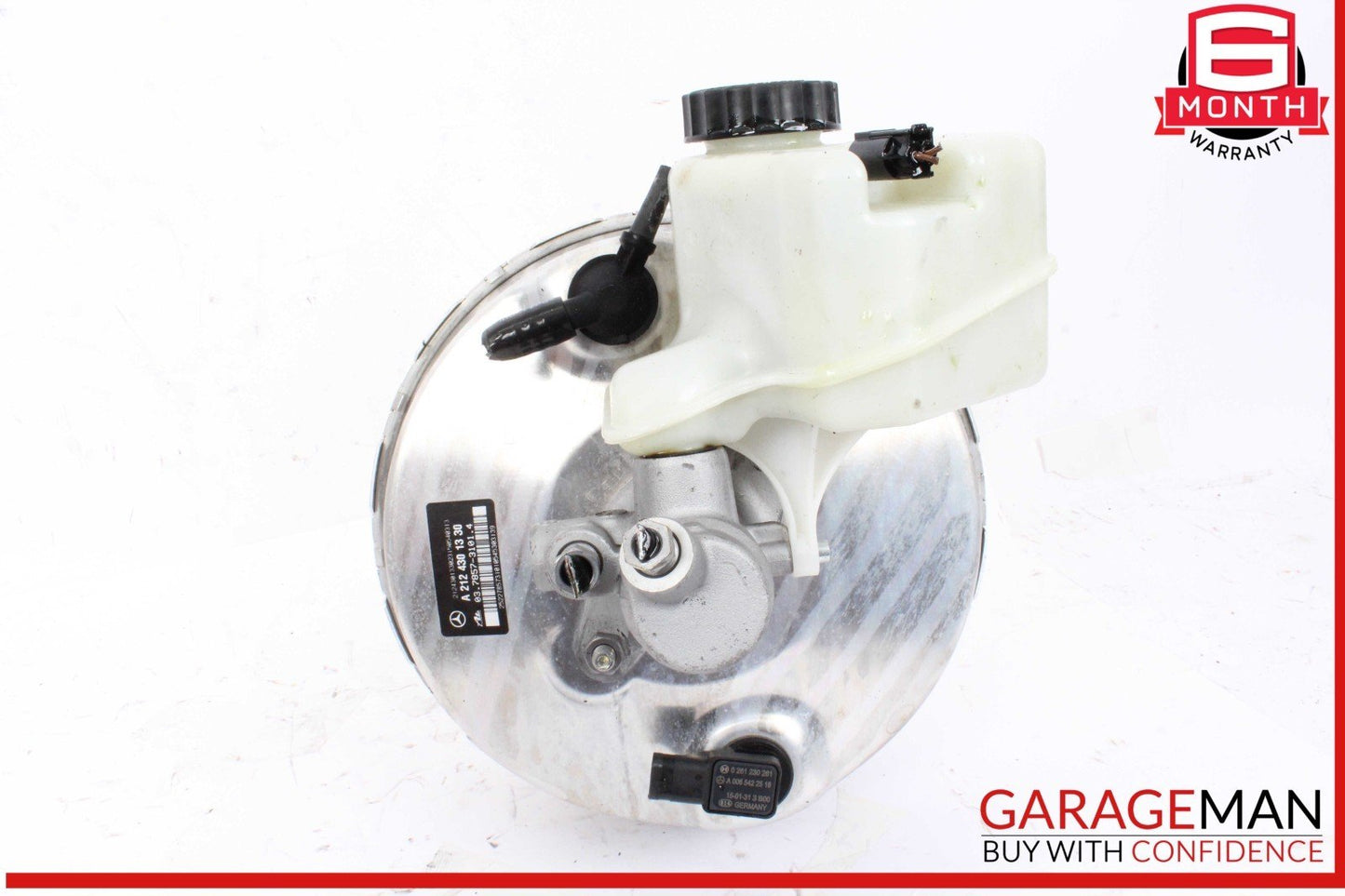 14-18 Mercedes W212 E350 CLS550 Power Brake Booster Master Cylinder w/ Reservoir