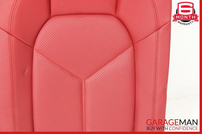 15-24 Porsche Macan 95B Rear Left Top Upper Seat Cushion Assembly Red OEM