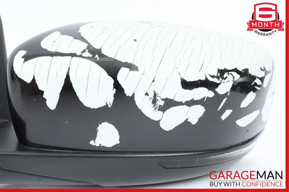 14-17 Maserati Ghibli Front Left Driver Side Mirror Door Rear View Black OEM